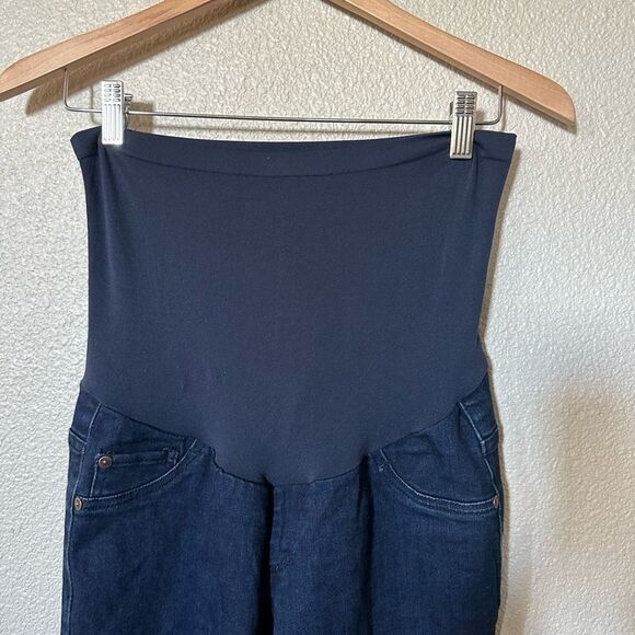 Indigo Blue Maternity Jeans Size M - Picture 10 of 11